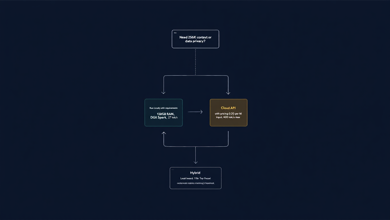 Local vs Cloud deployment decision framework for Step 3.7 Flash