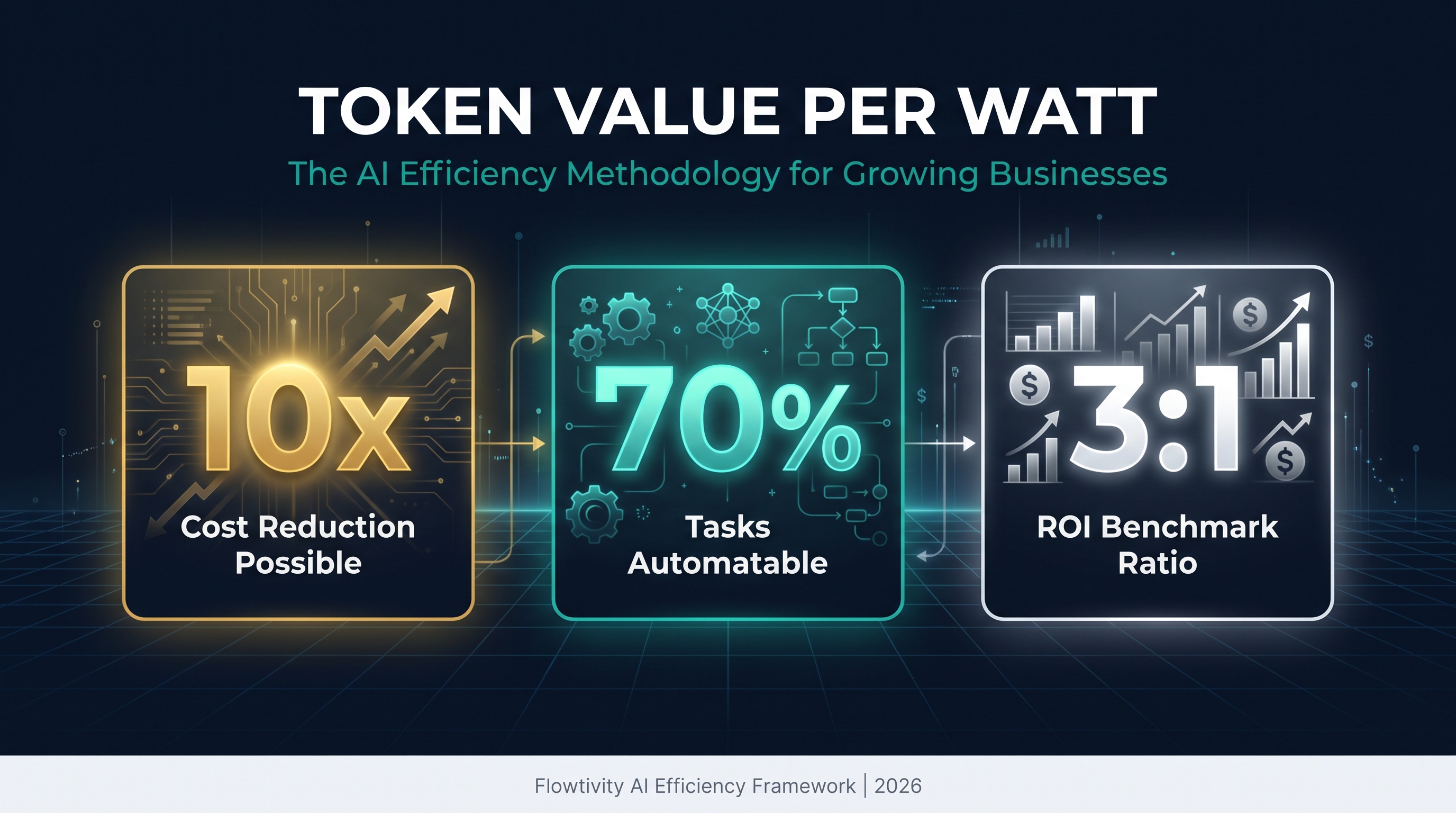 Token Value Per Watt: The AI Efficiency Methodology for Growing Businesses